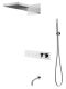 Душевая система Boheme Fusion 131-2-CR с термостатом хром