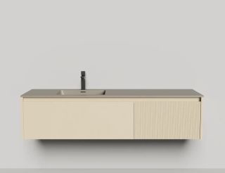 Подвесная тумба Salini Domino 27D116ON 160см эмаль Onda Plus