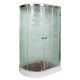Душевая кабина Deto ЕМ1511 R с гм. и эл. 110х80х220 см