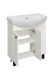 Тумба под раковину Runo белая (под умывальник Best 75 ) Римини 75 (00-00001255)