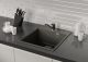 Кухонная мойка Ulgran Quartz Forte 425-07 уголь