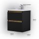 Тумба под раковину Am.Pm X-Joy 55см чёрный матовый M85AFHX0552BM