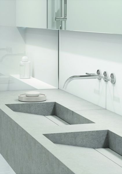 Встраиваемый смеситель для раковины Kludi Nova Fonte Puristic хром 201460515