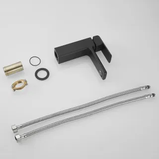 Смеситель для раковины Shevanik S8801H чёрный