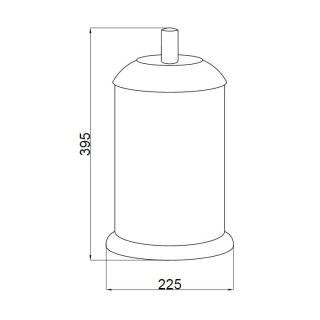 Ведро Boheme Murano бронза 10907-BR