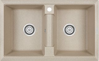 Мойка кухонная Paulmark Zwilling PM238150-BE бежевый