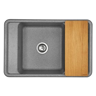 Мойка кухонная Акватон Беллис 78см серый 1A725032BS230