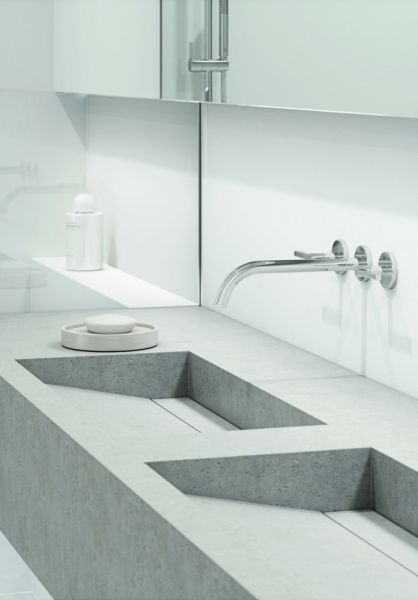 Встраиваемый смеситель для раковины Kludi Nova Fonte Puristic хром 201440515