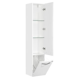 Шкаф-колонна Акватон Ария белый 1A134403AA010