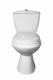 Унитаз-компакт Оскольская керамика Элисса Комфорт белый 43301130306