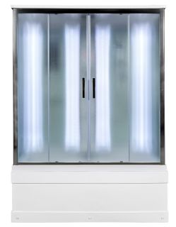 Душевая кабина AvaCan EM4517 с LED-подсветкой и гидромассажем 170x90 см