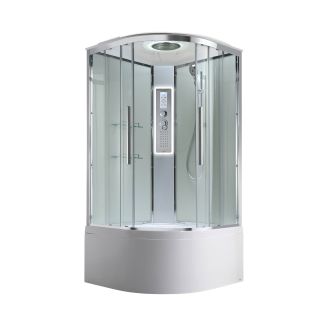 Душевая кабина EM5080LEDT прозрачная