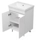 Напольная тумба под раковину Misty Енисей 60см белый