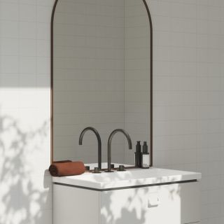 Смеситель для раковины Ravak Espirit X070312 3-хэлементный 270 мм ES 018.20GB ГРАФИТ