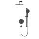 Душевой комплект термостатический WHITECROSS Y YSET09TOPGM оружейная сталь