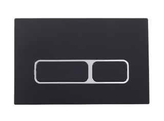 Кнопка смыва Melana MLN-332301MB чёрный матовый