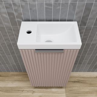 Тумба под раковину  Style Line Соло ЛС-00002429 40 см Санд пудровый