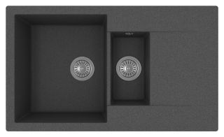 Кухонная мойка Florentina Тоскана 860К чёрный