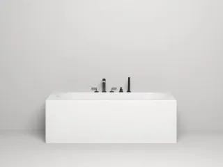 Ванна из искусственного камня Salini Fabia S-Sense 102612MRH 180x80см RAL снаружи