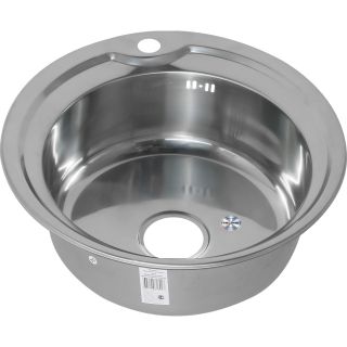 Мойка 510 Melana 0,8/180 хром с сифоном (001 ta *15)