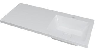 Раковина над стиральной машиной Madera Kamilla ФЦ-00001870 правая чаша 120см белый