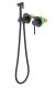 Гигиенический душ со смесителем Timo Saona 2339/03SM с защитой от ожогов чёрный