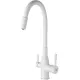 Смеситель для кухни Frap F4396-8  белый