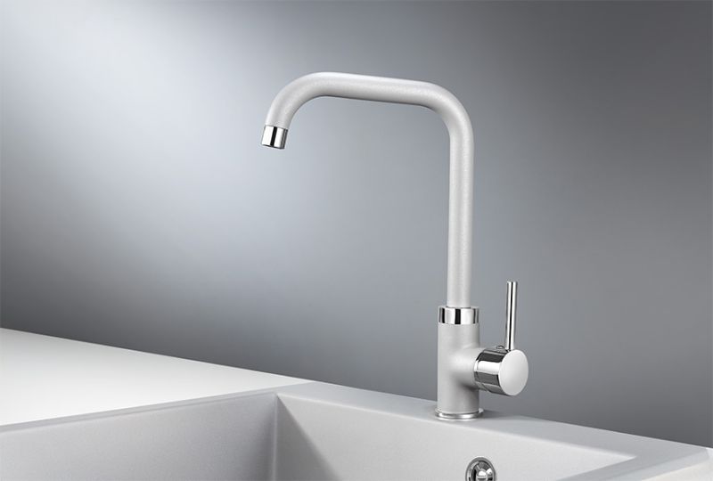 Смеситель Granula для кухни GR-0041 алюминиум