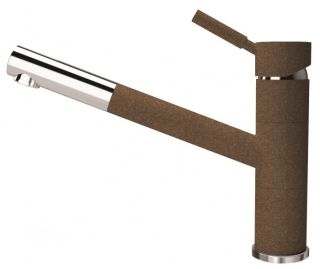 Смеситель для кухни Florentina Фита коричневый