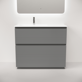 Тумба напольная под раковину Sancos Folk Floor FL100FLES левая 100 см Ergraut soft