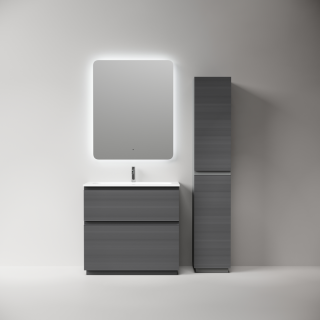 Тумба напольная под раковину Sancos Folk Floor FL80FGS 80 см Grey soft