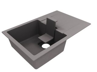 Крышка для слива Florentina Ривьера грей