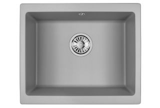 Мойка кухонная Granula 5551, АЛЮМИНИУМ