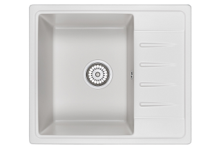 Мойка кухонная Granula Standart 5803, БЕЛЫЙ