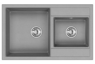 Мойка кухонная Granula 8201, БАЗАЛЬТ