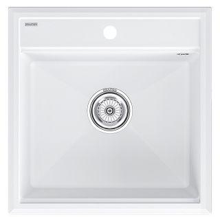 Мойка кухонная Paulmark Stepia PM115051-WH белый