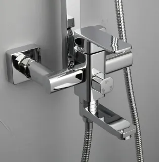 Душевая стойка Frap F2420 хром