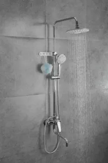 Душевая стойка Frap F24001 хром