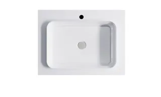 Тумба с раковиной Astra-Form Фрейм 4631177713842 80 см серый матовый