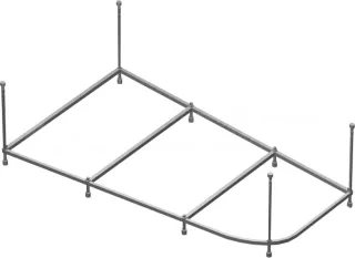 Каркас усиленный для ванны Riho Geta R 160x90 2YNGT1081