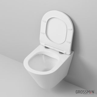 Унитаз Grossman GR-4477S подвесной с сиденьем Микролифт