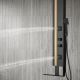 Душевая панель Black & White Gravity GR026 1400 х 200 мм