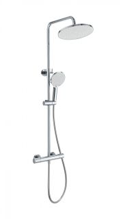 Душевая стойка Wonzon & Woghand INN 1 WW-B3013-T1-CR с термостатом хром