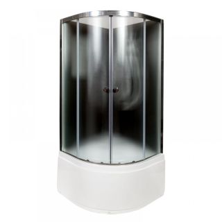 Душевая кабина Deto B10 BLACK 100х100х208 см