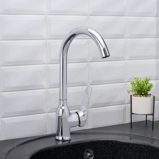 Смеситель для кухни РМС SL122-017F хром