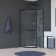 Душевой уголок RGW HO-084B 350608499-14 90x90см чёрный