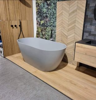 Ванна отдельностоящая Holbi Venus 170x80см бетон 2.01.001.44.4