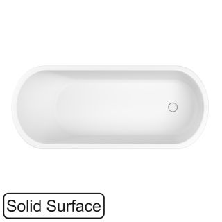 Ванна из искусственного камня WHITECROSS Jess 0223.170071.200 170x70 см белый матовый