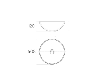 Раковина чаша Bronze de Luxe Persia 2008, белый