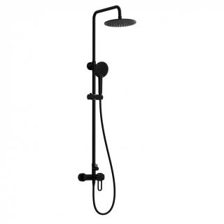 Душевая стойка Wonzon & Woghand WW-B2166-A-MB чёрный матовый